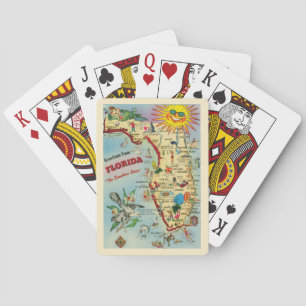 Jeu De Cartes Carte Floride Jouer des cartes