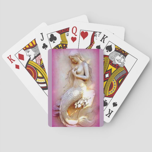 Jeu De Cartes carte lavande (dos)