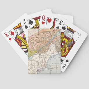 JEU DE CARTES CARTE : LE CANADA ORIENTAL