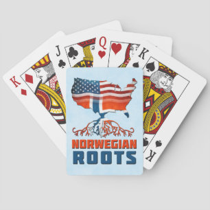Jeu De Cartes Carte mère norvégienne américaine