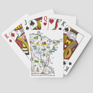 Jeu De Cartes Carte Minnesota Jouer des cartes