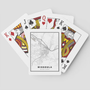 Jeu De Cartes Carte Missoula
