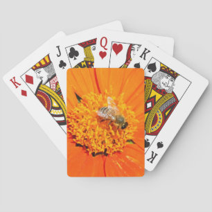 Jeu De Cartes carte orange abeille