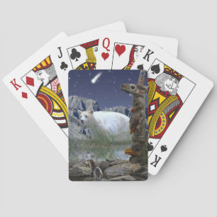 Jeu De Cartes Carte Pole Totem Autochtone Haïda