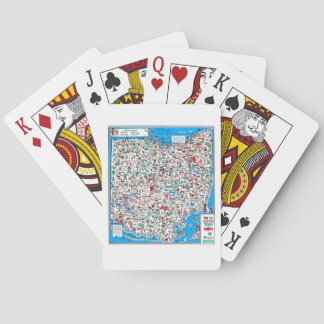 Jeu De Cartes Carte Retro 1966 Ohio