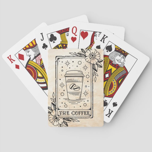 Jeu De Cartes Carte Tarot Café (dos)