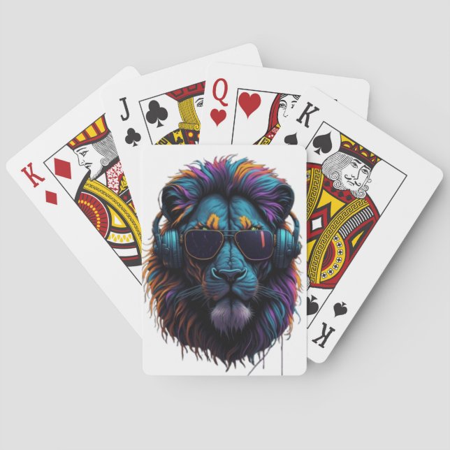 Jeu De Cartes Carte Tiger (dos)