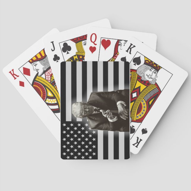 Jeu De Cartes Carte Trump (dos)