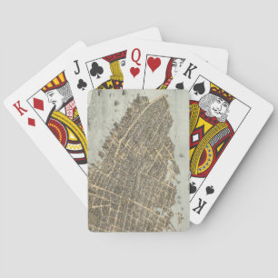 Jeu De Cartes Carte vintage de Charleston (1872)