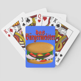 Jeu De Cartes cartes à vélos das Burgermeister