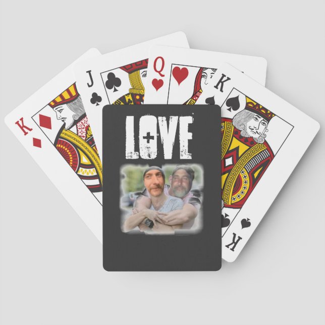 Jeu De Cartes Cartes d'amour de substances gluantes de mA (dos)