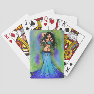 Jeu De Cartes Cartes d'anniversaire de la danseuse du ventre