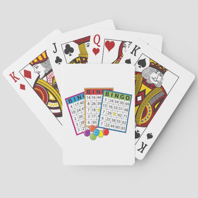 Jeu De Cartes Cartes de bingo-test (dos)