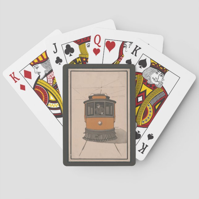 Jeu De Cartes Cartes de chariot (dos)