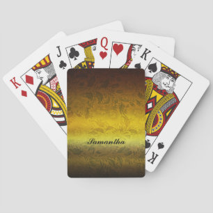 Jeu De Cartes Cartes de conception or personnalisées