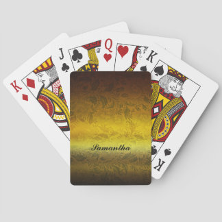 Jeu De Cartes Cartes de conception or personnalisées
