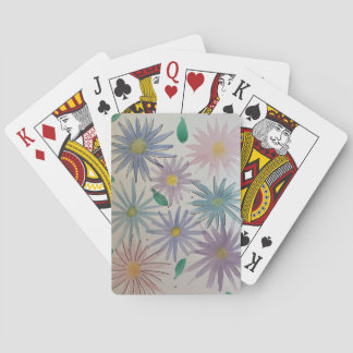 Jeu De Cartes Cartes de fleurs de grand-mère