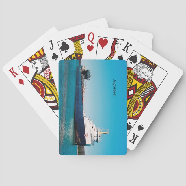 Jeu De Cartes Cartes de jeu Algosteel (dos)