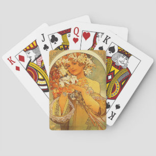 Jeu De Cartes Cartes de jeu Art Nouveau