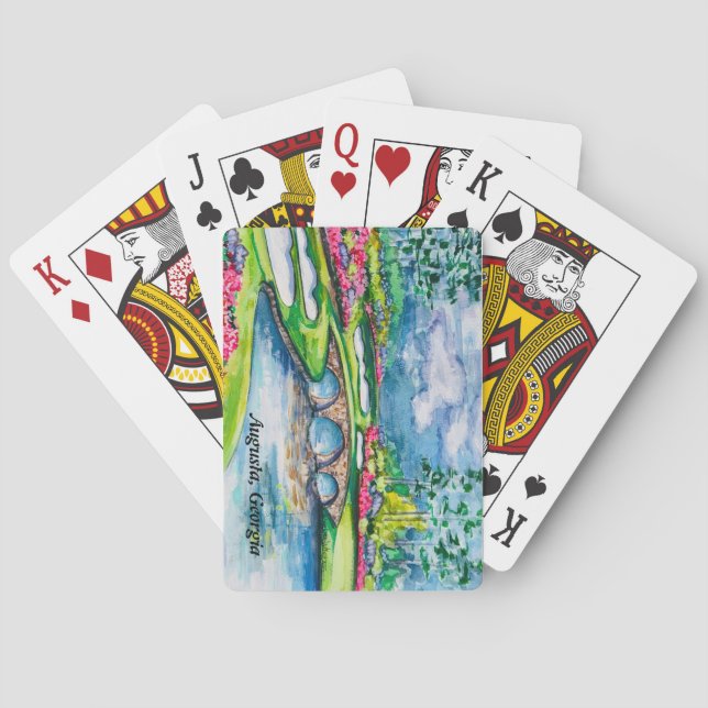 Jeu De Cartes Cartes de jeu Augusta 2025 (dos)