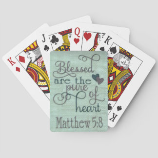 Jeu De Cartes Cartes de jeu bénies