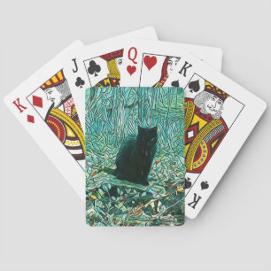 Jeu De Cartes Cartes de jeu Black Cat