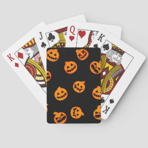 Jeu De Cartes Cartes de jeu citrouilles Halloween