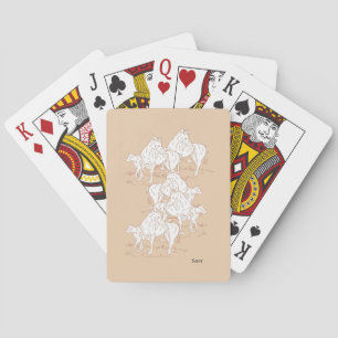 Jeu De Cartes Cartes de Jeu Classique Animal de ferme