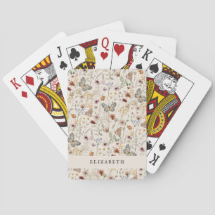 Jeu De Cartes Cartes de Jeu Classique fleur sauvage
