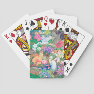 Jeu De Cartes Cartes de jeu classiques avec design tropical