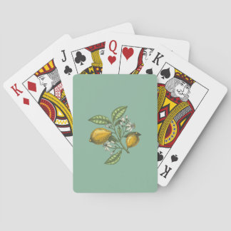 Jeu De Cartes Cartes De Jeu Classiques De Marque Citron