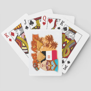 Jeu De Cartes Cartes de jeu classiques égyptiennes de reine