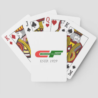 Jeu De Cartes Cartes de jeu consolidées de Freightways