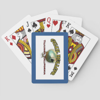 Jeu De Cartes Cartes de jeu creuses de cailles