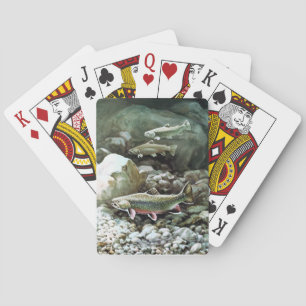 Jeu De Cartes Cartes de jeu d'art de poissons
