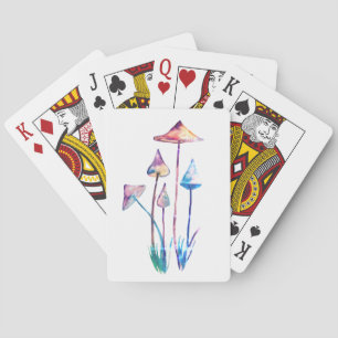 Jeu De Cartes Cartes de jeu d'ArtClassic d'aquarelle de