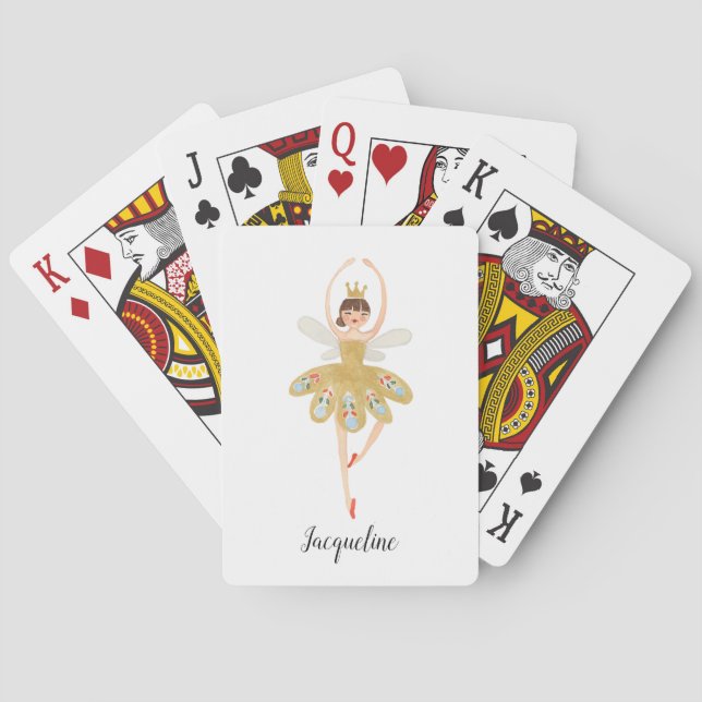 Jeu De Cartes Cartes de jeu de ballet| Ballerina, Nutcracker (dos)