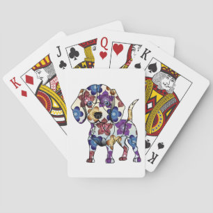 Jeu De Cartes Cartes de jeu de beagle