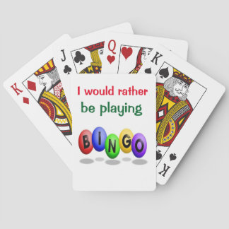 Jeu De Cartes Cartes de jeu de bingo-test