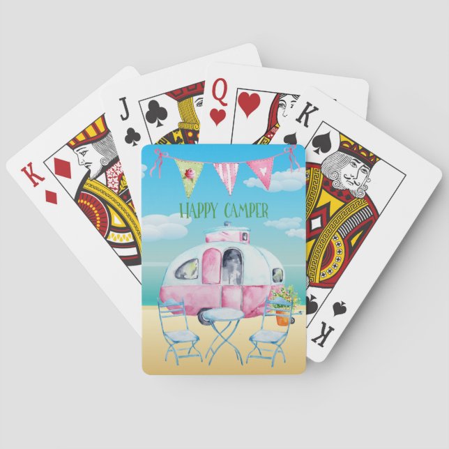 Jeu De Cartes Cartes de jeu de campeurs (dos)