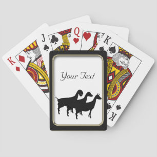 Jeu De Cartes Cartes de jeu de chèvre laitière