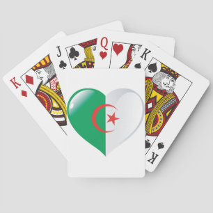 Jeu De Cartes Cartes de jeu de coeur de l'Algérie