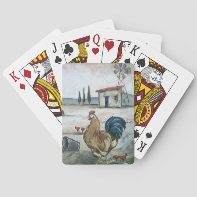 Jeu De Cartes Cartes de jeu de coq (dos)