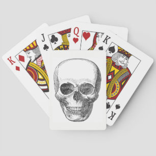 Jeu De Cartes Cartes de jeu de crâne