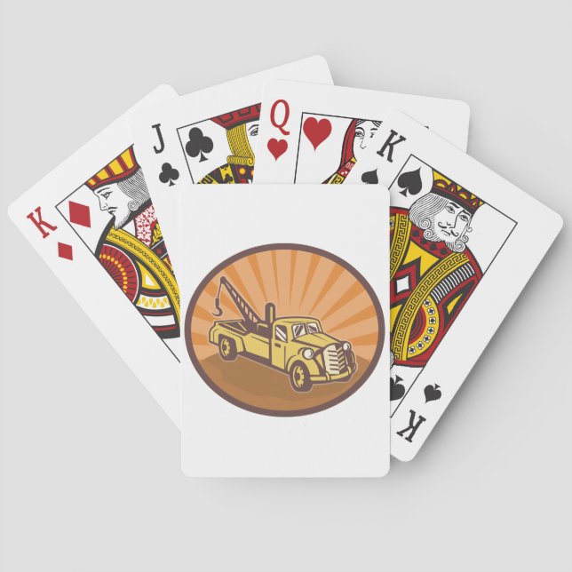 Jeu De Cartes Cartes de jeu de dépanneuse (dos)