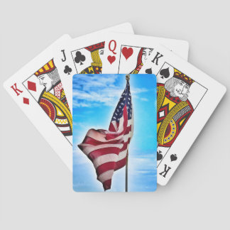 Jeu De Cartes Cartes de jeu de drapeau américain