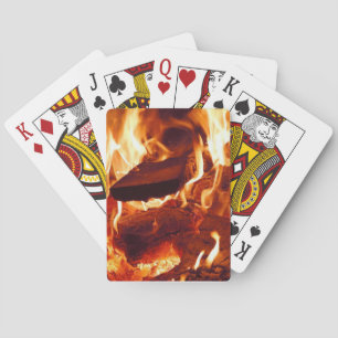 Jeu De Cartes Cartes de jeu de feu de camp