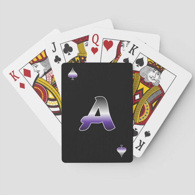 Jeu De Cartes Cartes de jeu de fierté d'as (dos)