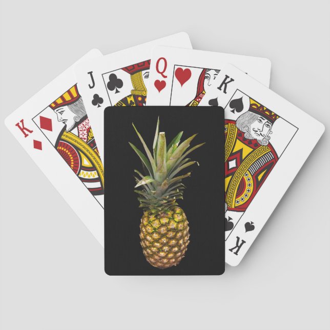 Jeu De Cartes Cartes de jeu de fruit d'ananas (dos)