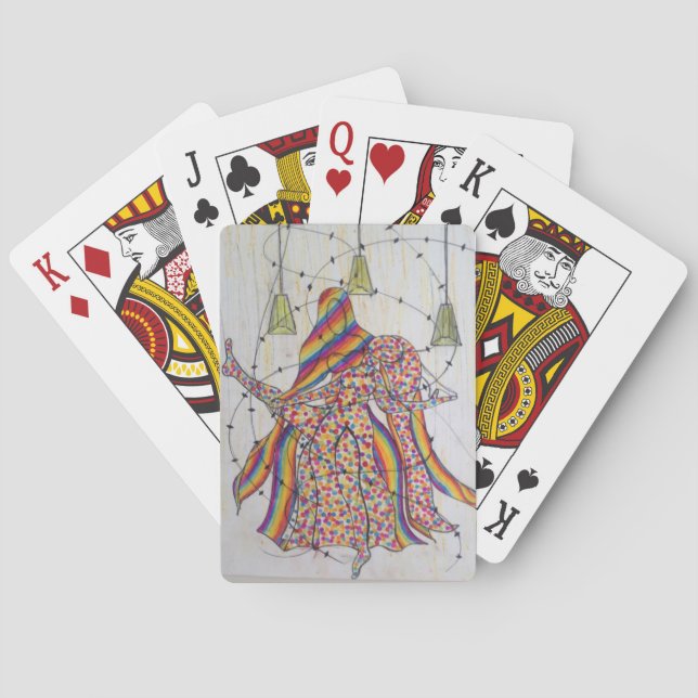 Jeu De Cartes Cartes de jeu de gay pride (dos)